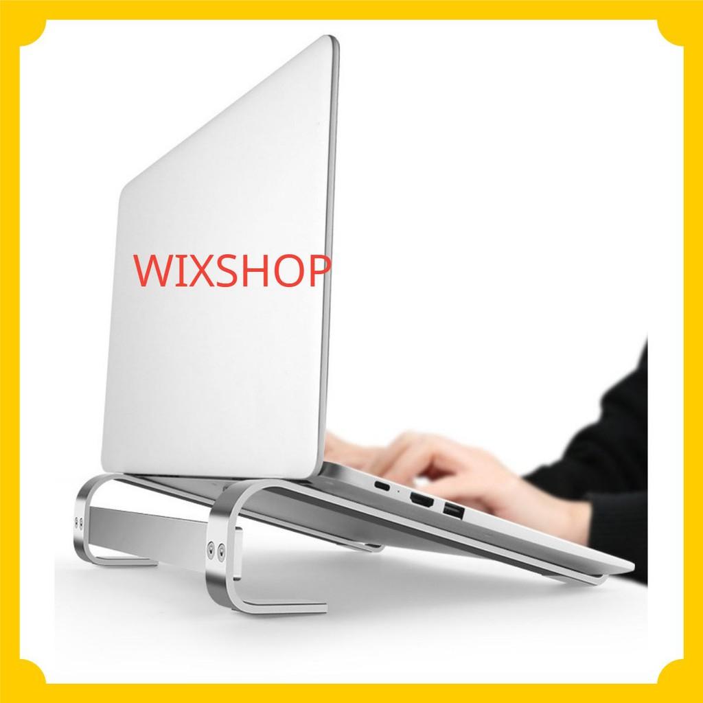 Giá đỡ kệ tản nhiệt dành cho Macbook, Laptop, làm bằng hợp kim nhôm cao cấp chắc chắn
