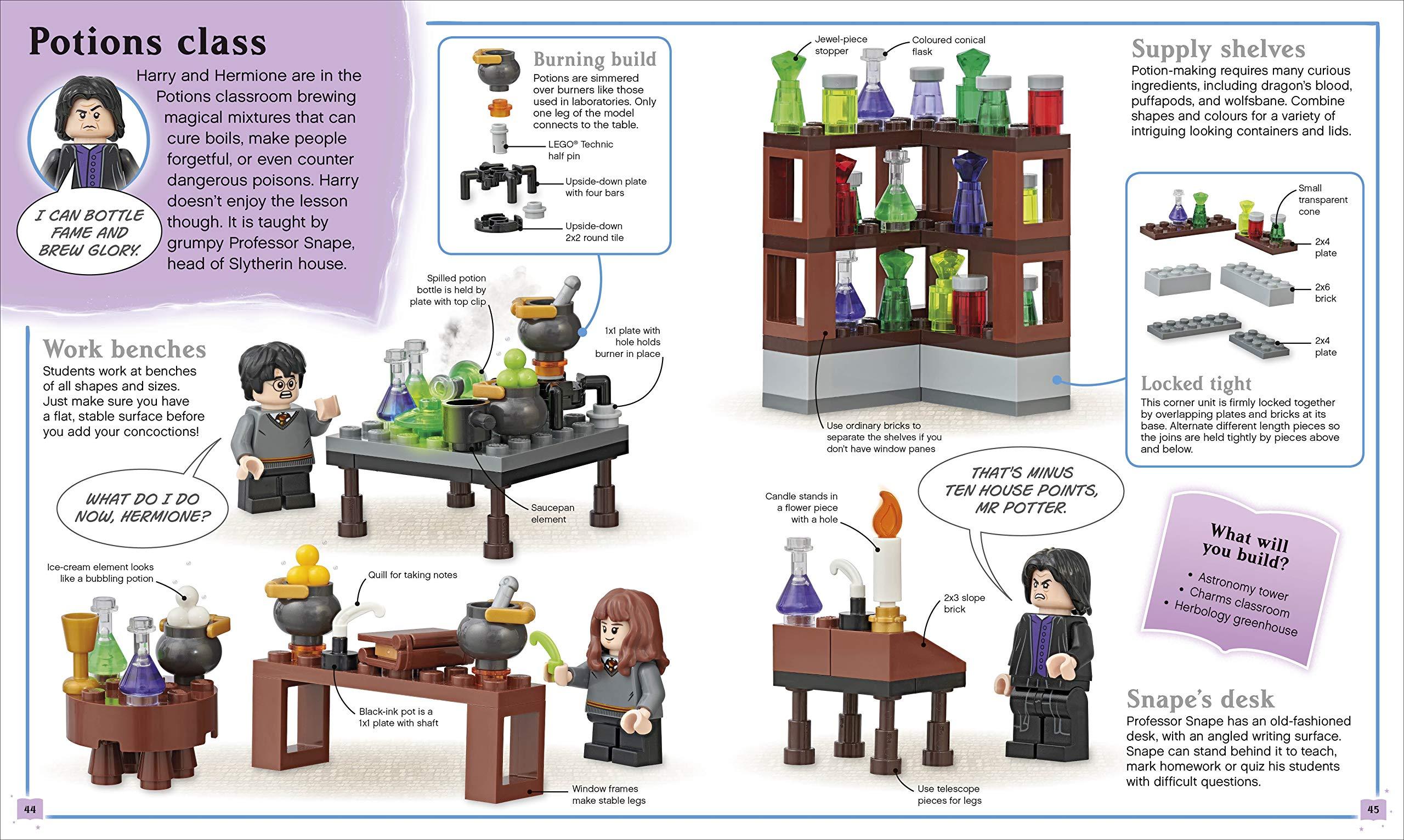LEGO Harry Potter Build Your Own Adventure: With LEGO Harry Potter Minifigure and Exclusive Model - LEGO Build Your Own Adventure (Hardback) (English Book)