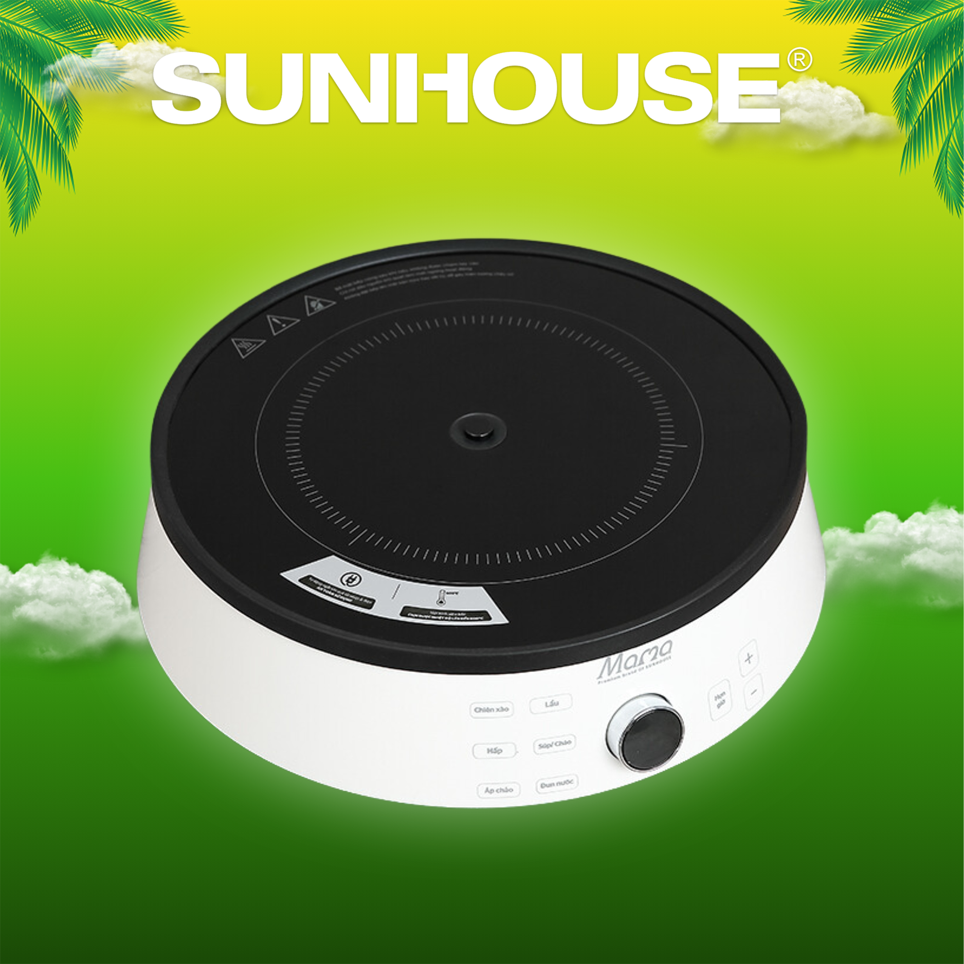 Bếp từ đơn SUNHOUSE SHD6885 - Hàng chính hãng