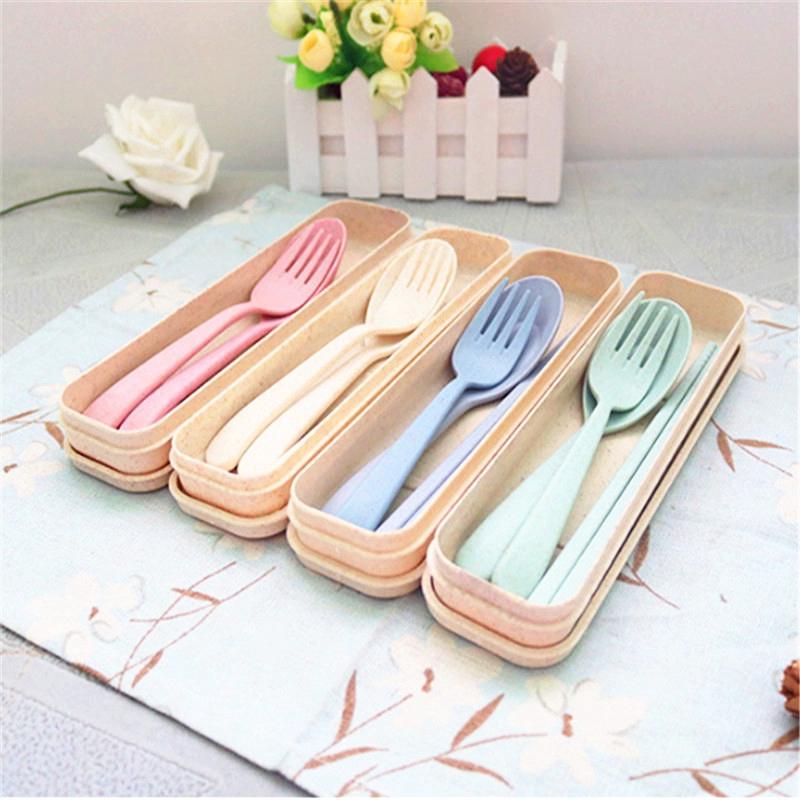 Bộ Muỗng Đũa Nĩa Kèm Hộp Đựng Tiện Lợi Du Lịch