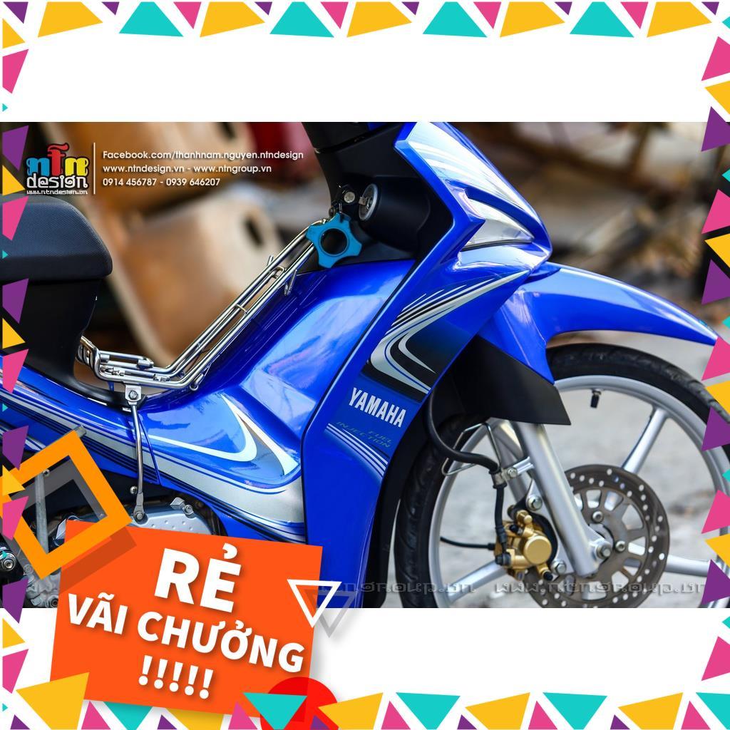 Tem Rời Sirius FI 115 Mẫu Sọc Xanh Đen Trắng