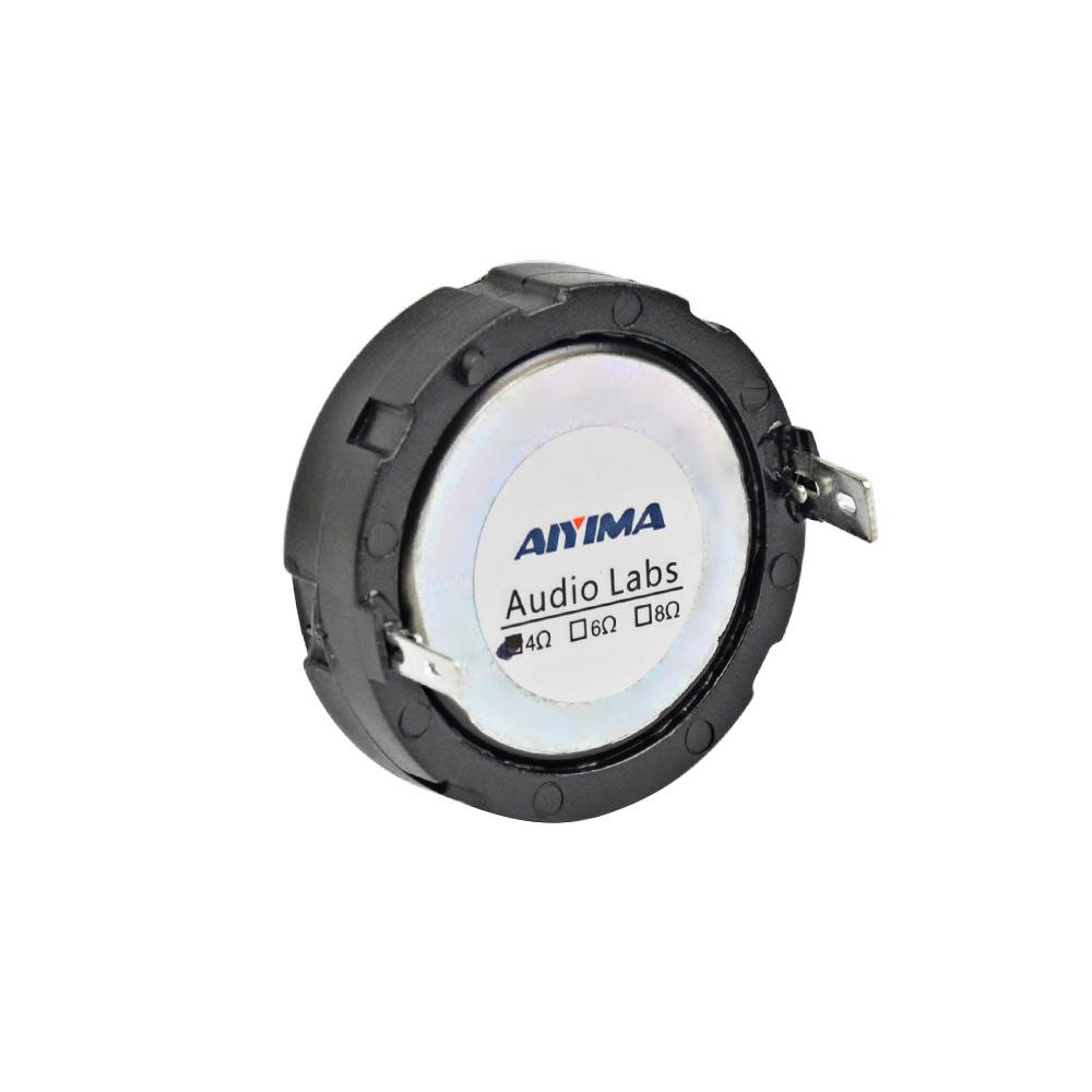 Aiyima 2pcs 4/6/8ohm 20W 1.5 inch 25core tweeter loa hifi loa sợi Rubidium loa từ đầu treble đầu treble Color: 8 ohm 20W