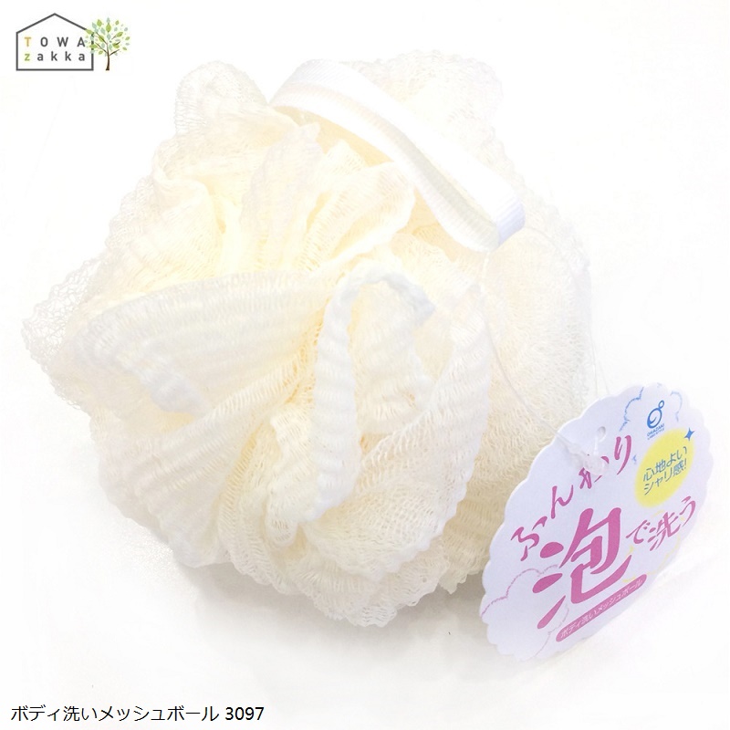 Bông tắm tạo bọt Okazaki Ø130mm