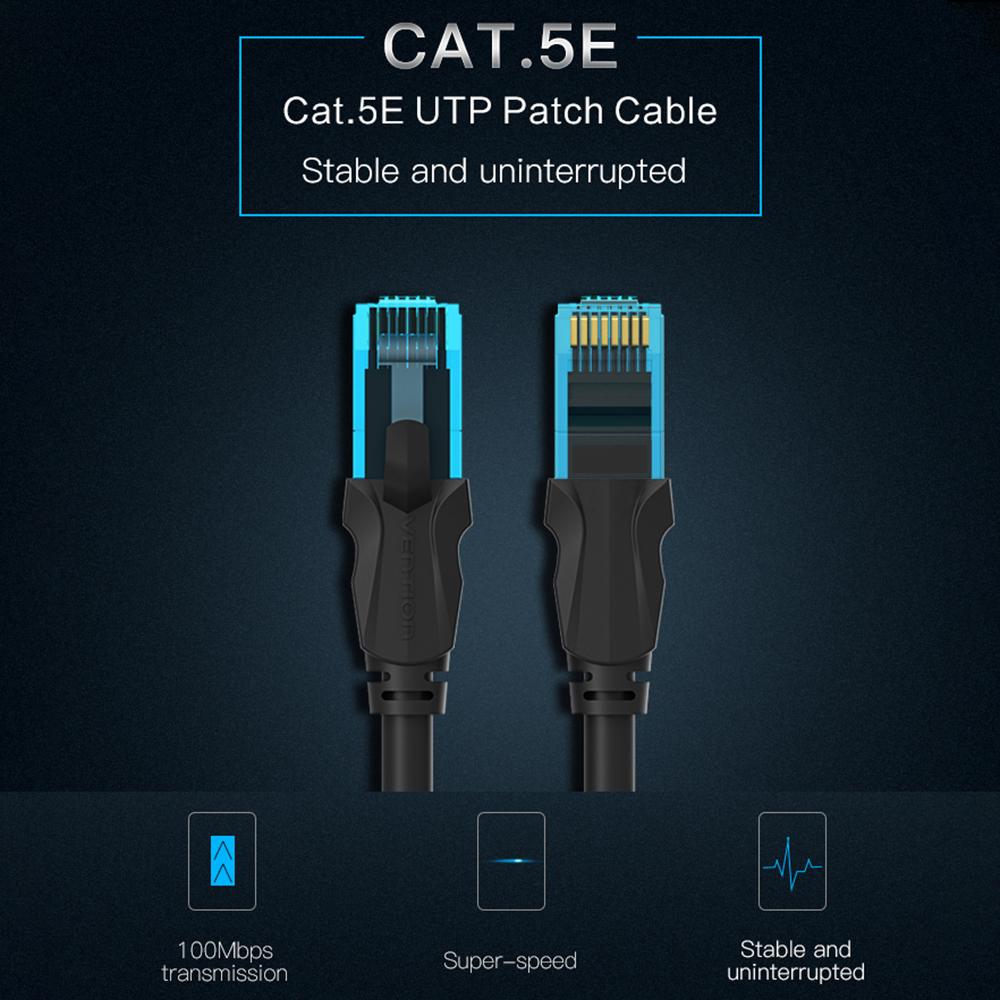 Cáp mạng Vention VAP-A10-S5000 tốc độ cao 100Mbps