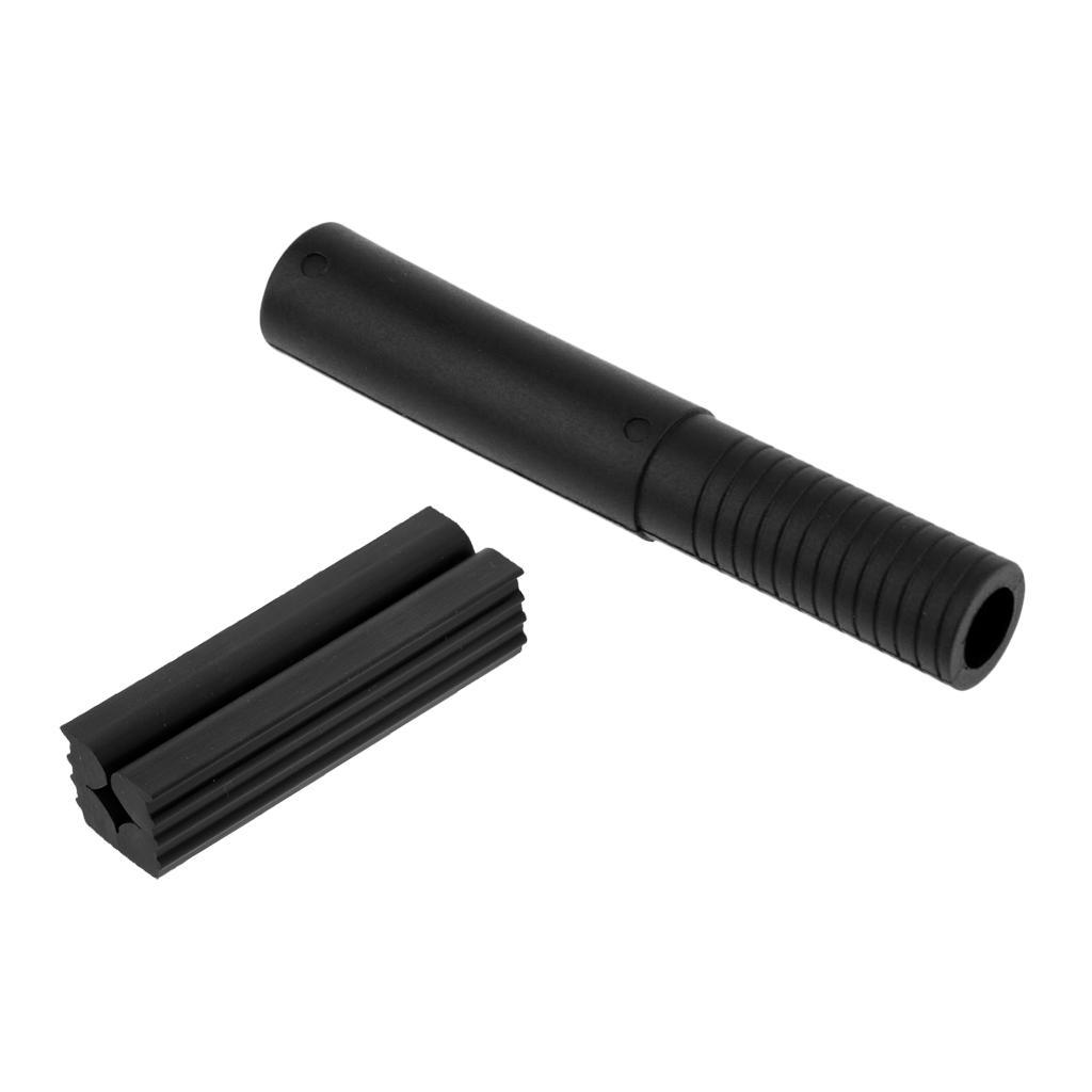 2Pcs/Set Golf Club Shaft Extension Extender & Golf Rubber Vice Clamp Repair Tool, Premium & Durable - 2 Sizes for choose