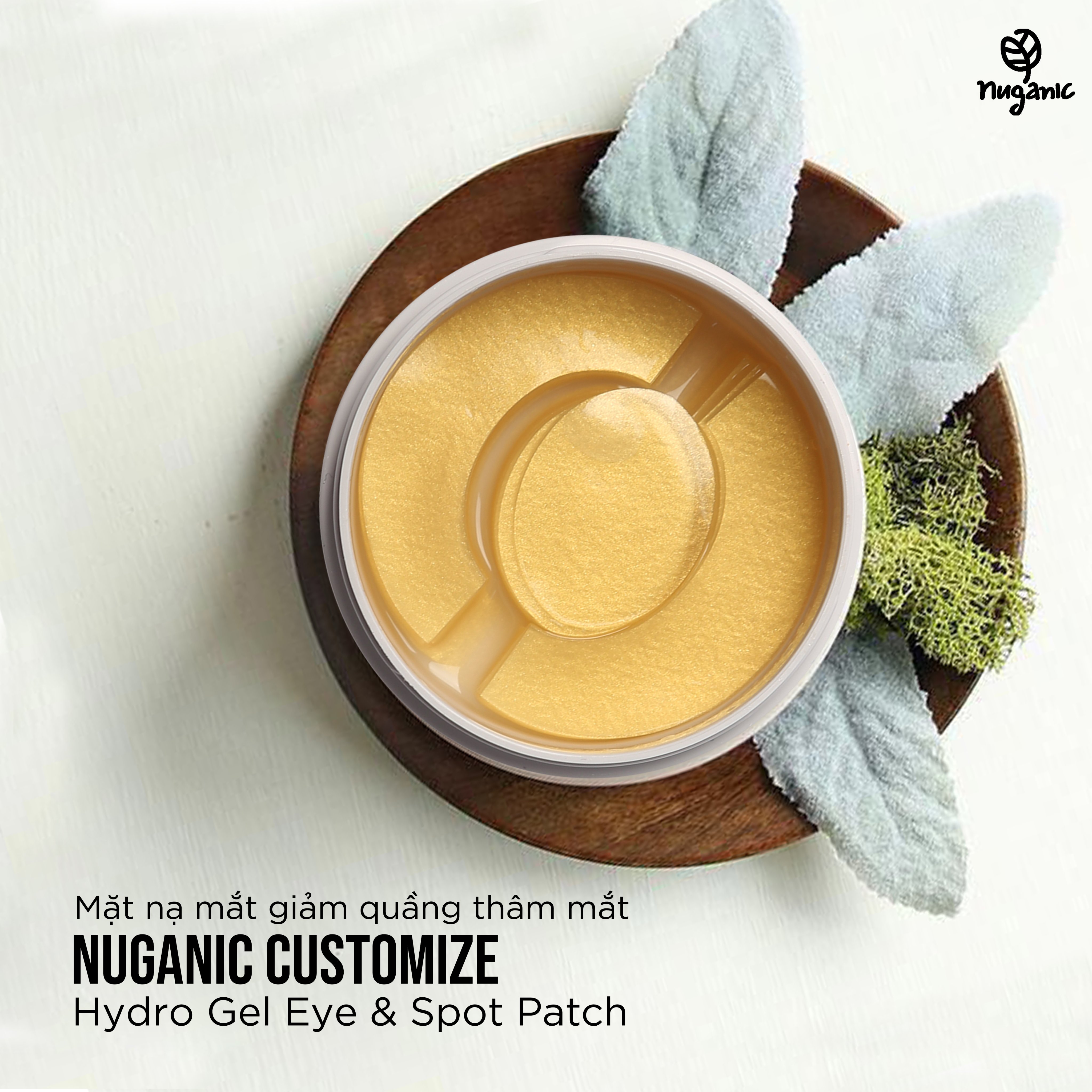 Mặt nạ mắt Nuganic Customize Hydro Gel Eye &amp; Spot Patch