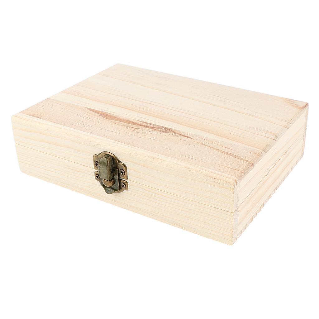 4 Slots Essential Oil Wooden Box Storage Case Large Organizer for 30ML Oil Best for Keeping Your Oils Safe