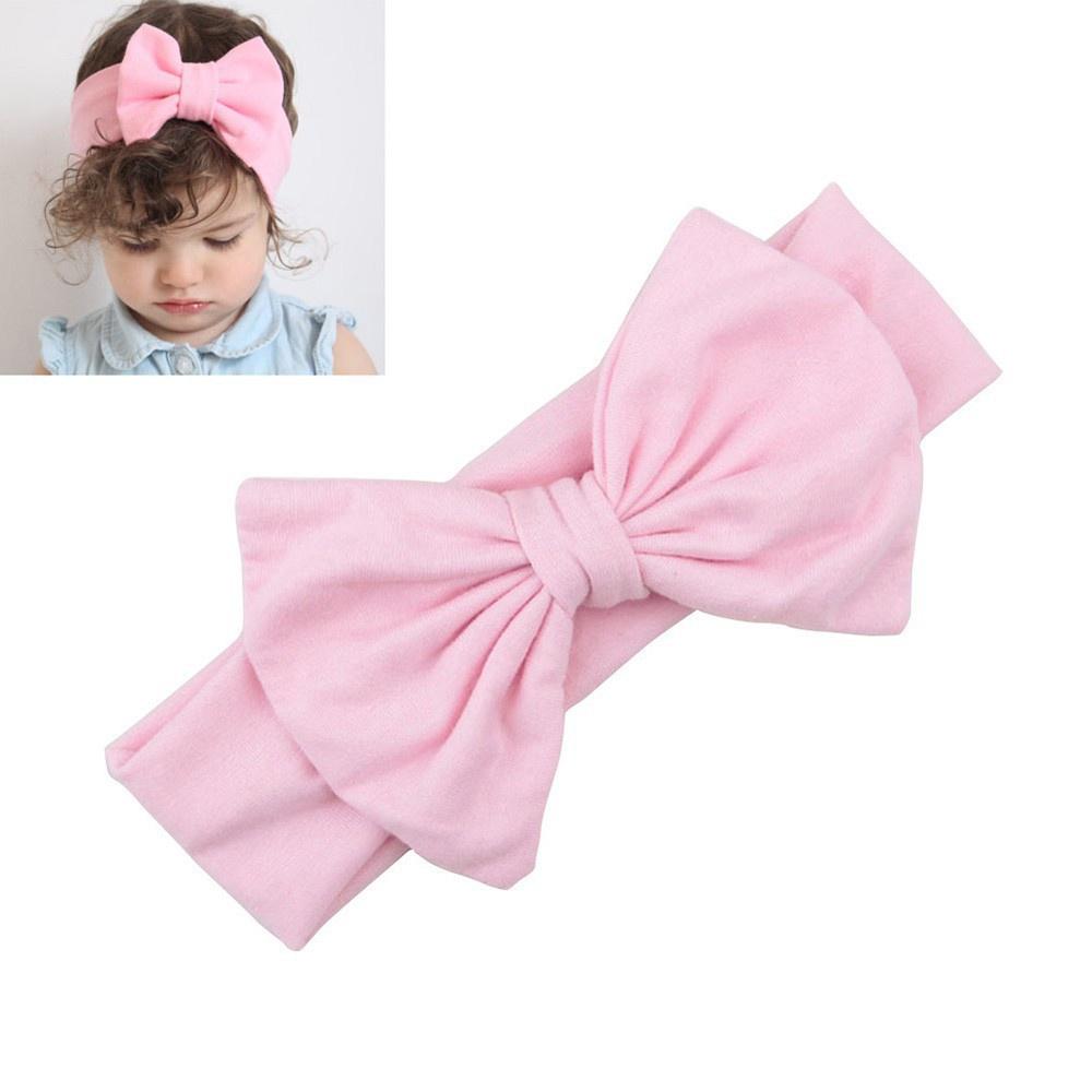 Băng đô nơ vải thun mềm mịn chicbaby, turban nơ cực đáng yêu cho bé xinh như công chúa