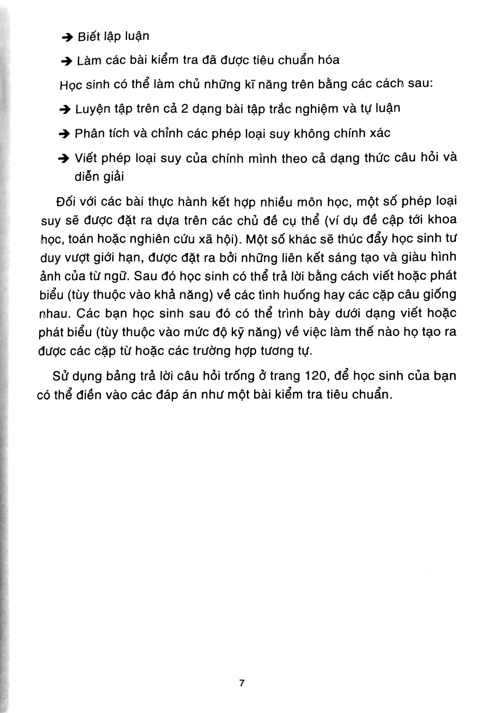 Analogies for Critical Thinking (tập 4)
