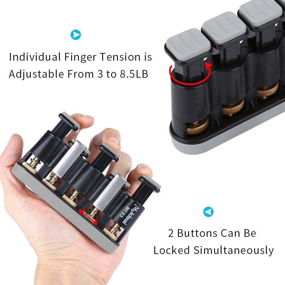 Tập thể dục ngón tay, công cụ ngón tay điều chỉnh phụ kiện lực cho guitar piano