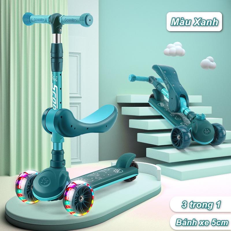 Xe Scooter 3in1 Triple One Way Phù Hợp Cho Trẻ Từ 2-12 Tuổi - Home and Garden