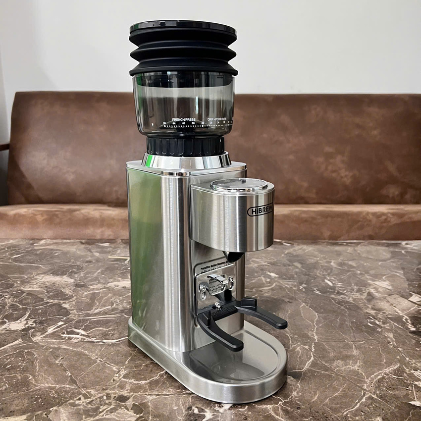 Máy xay hạt cà phê Espresso chuyên nghiệp thương hiệu HiBREW G7 tích hợp 48 chế độ xay - Hàng Chính Hãng