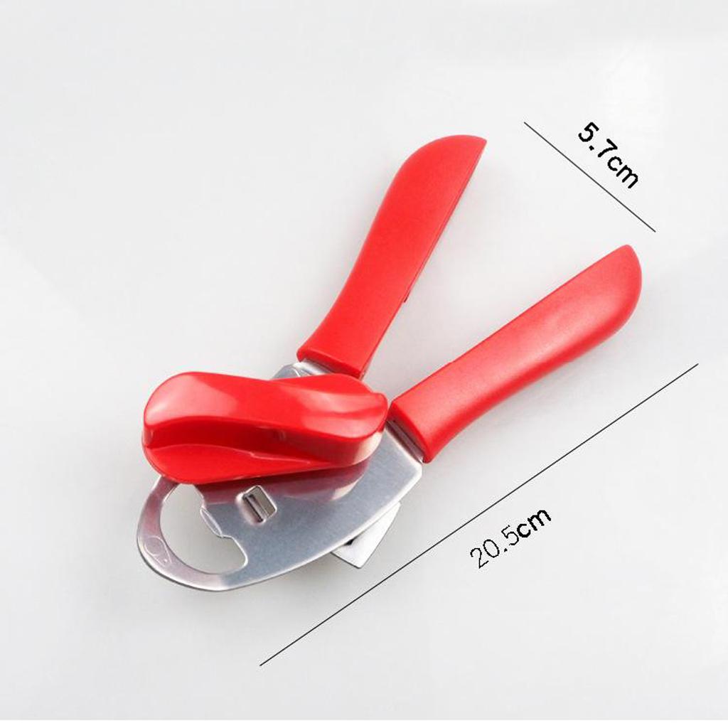 Can Opener Manual No-Trouble-Lid-Lift, Manual Deluxe Can Opener, Stainless Steel Bottle Openers Professional Jars & Tin Opener for Cans Kitchen Tools