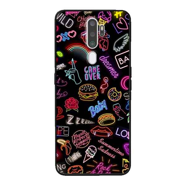 Ốp Lưng in cho Oppo A9 2020 Mẫu Màu Sắc 1 - Hàng Chính Hãng