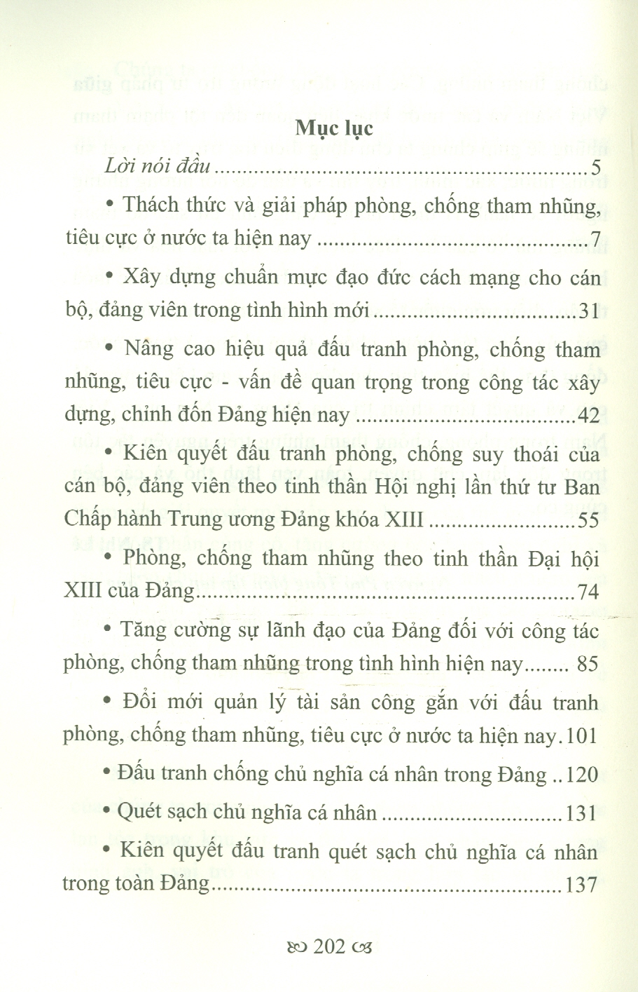 Vững Tin Vào Con Đường Đi Lên Chủ Nghĩa Xã Hội - Phòng, Chống Tham Nhũng, Lãng Phí, Tiêu Cực; Đẩy Lùi Chủ Nghĩa Cá Nhân Trong Cán Bộ, Đảng Viên Hiện Nay