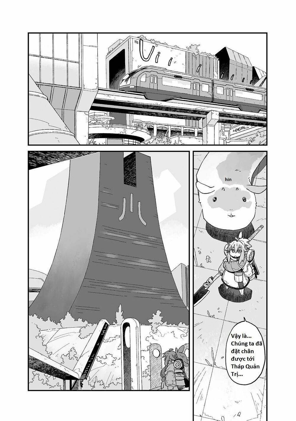 ngay cả khi hậu tận thế, thật hạnh phúc vẫn còn được sống... chapter 6 16