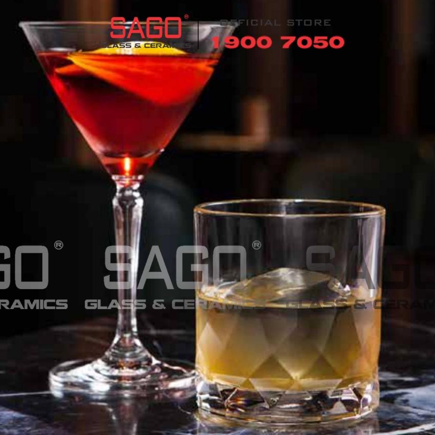 Ly Thủy Tinh Connexion Cocktail 215ml | Nhập Khẩu Thái Lan