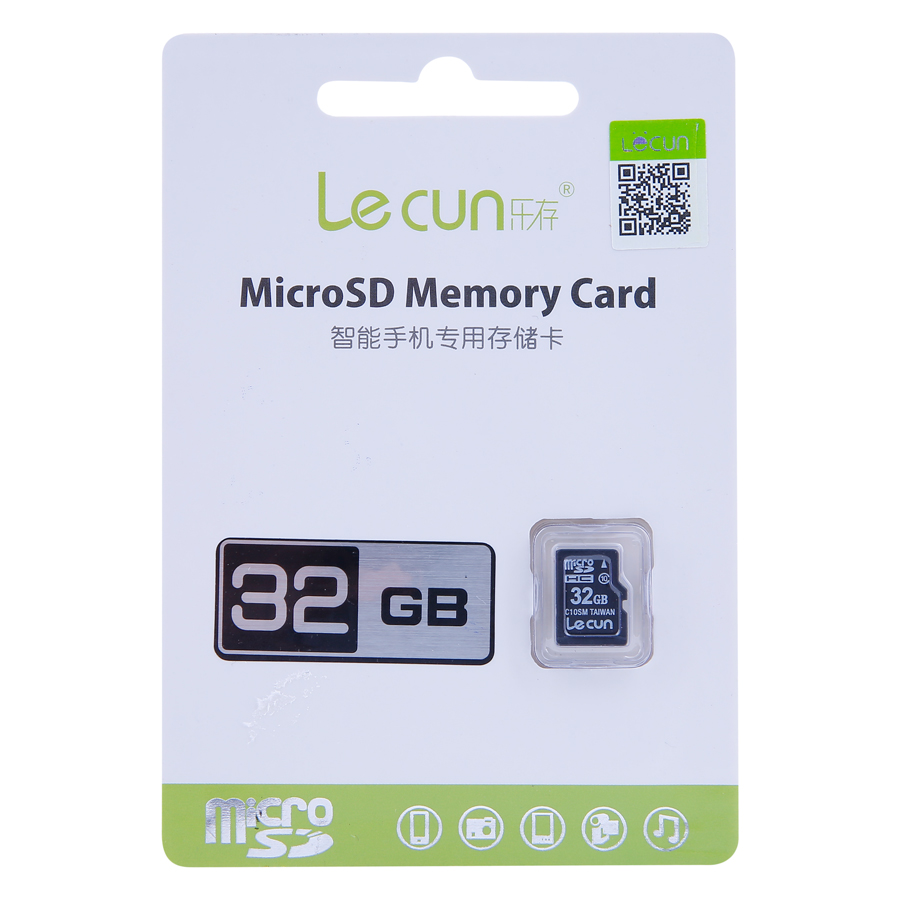 Thẻ Nhớ MicroSD Lecun 32GB (Đen) - Hàng Nhập Khẩu