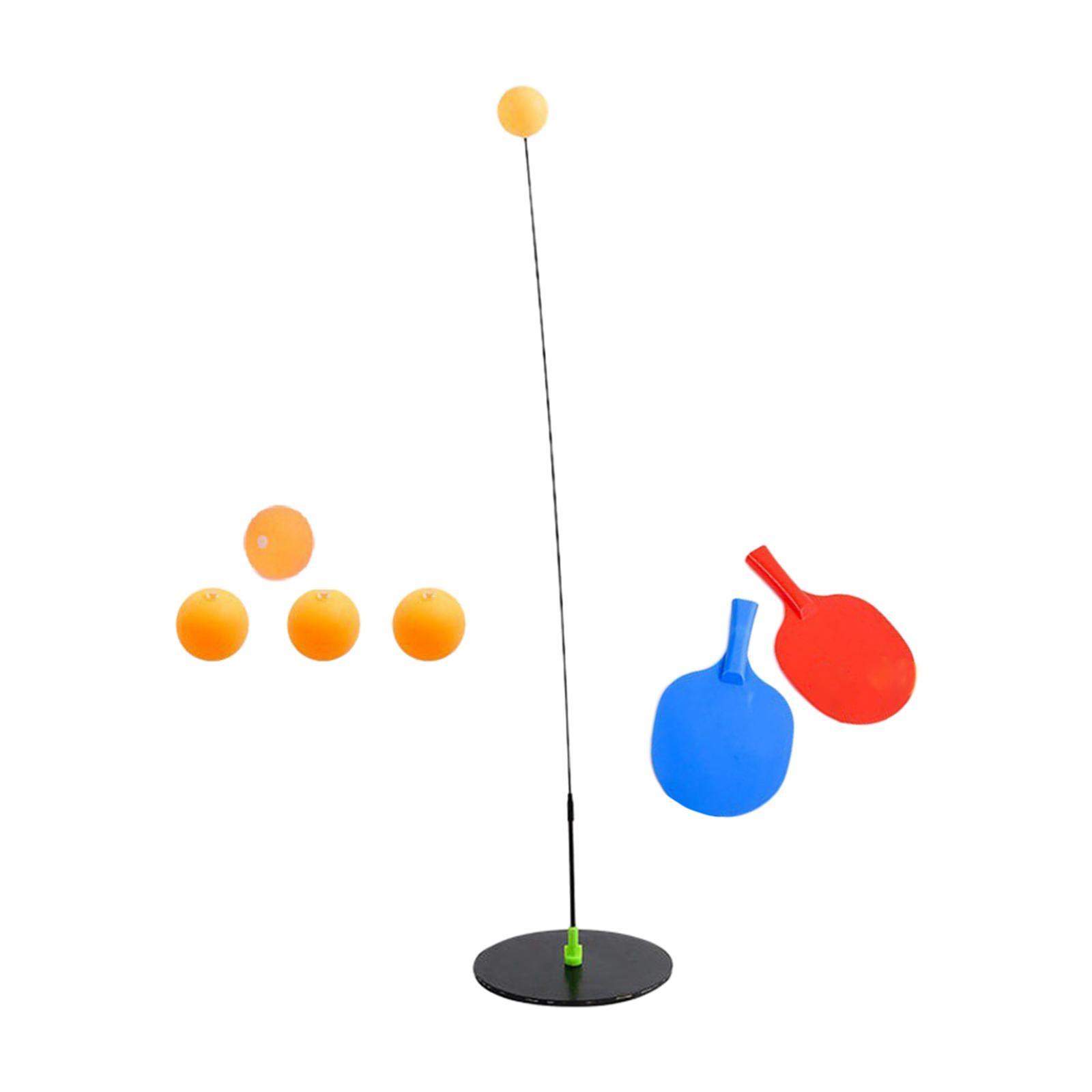 Children Table Tennis Trainer Set  Pong Paddles and Balls Set Sports