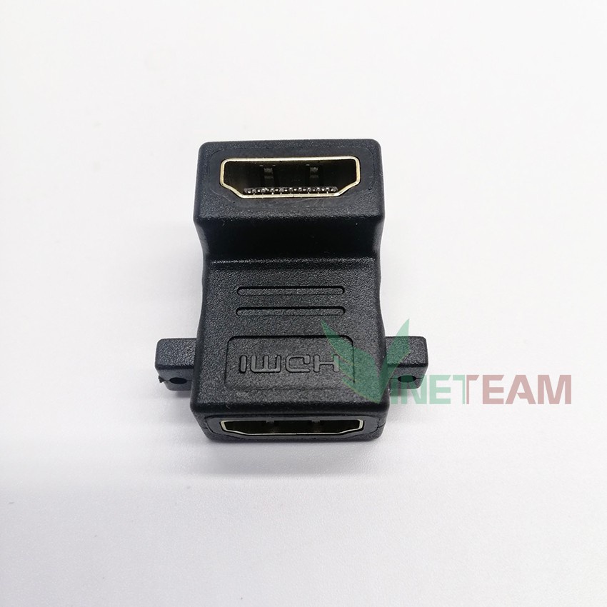 Đế HDMI âm tường bẻ góc 90 độ