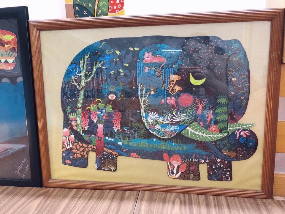 Xếp hình voi Mideer Elephant - Puzzle Mideer