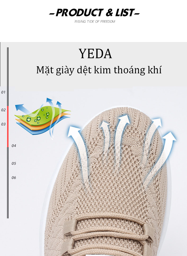 Giày thể thao nam, nữ, giày thể thao thời trang giày chạy bộ êm chân thoáng khí siêu nhẹ Mã F31