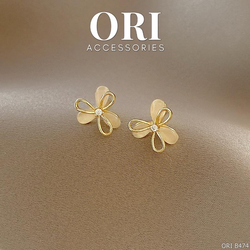 Bông tai nữ cỏ ba lá xinh xắn ORI ACCESSORIES B474