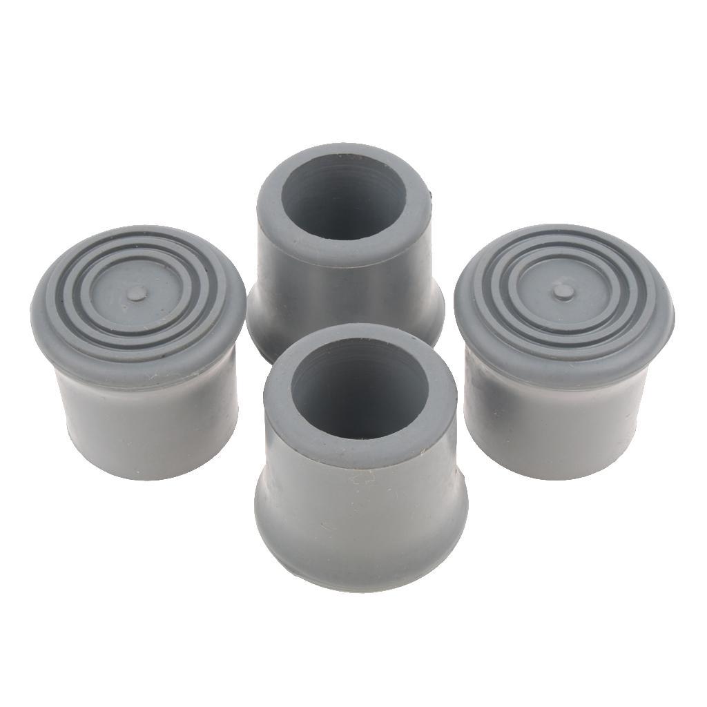 8pcs 22mm Trekking Pole Tip End Rubber Cap Hiking Ferrules