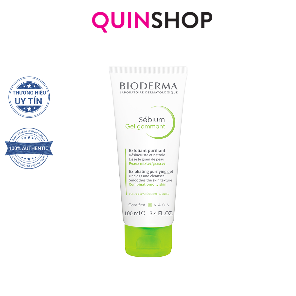 Tẩy Tế Bào Chết BIODERMA Sébium Gel Gommant