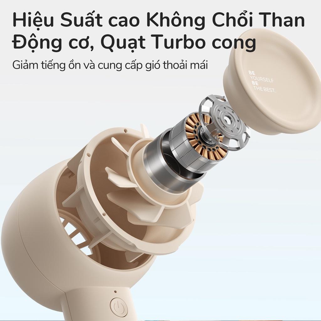 Quạt cầm tay JISULIFE cỡ nhỏ chất lượng cao-Hàng chính hãng