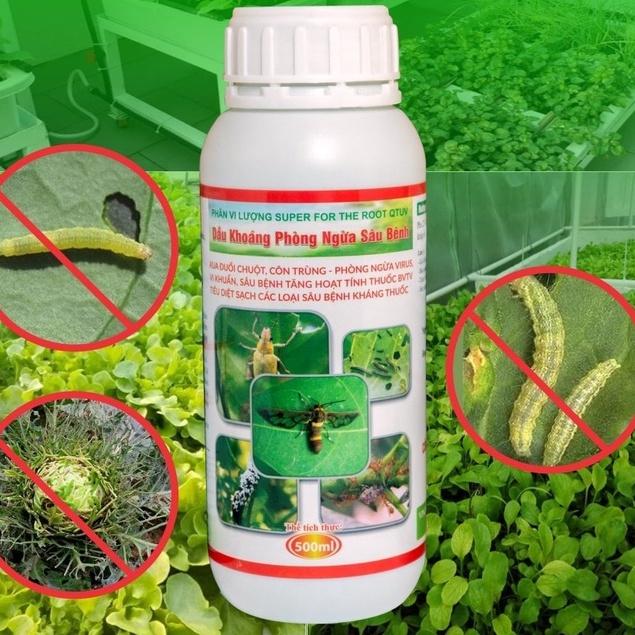 Dầu khoáng phòng ngừa sâu bệnh - Chai 250ml