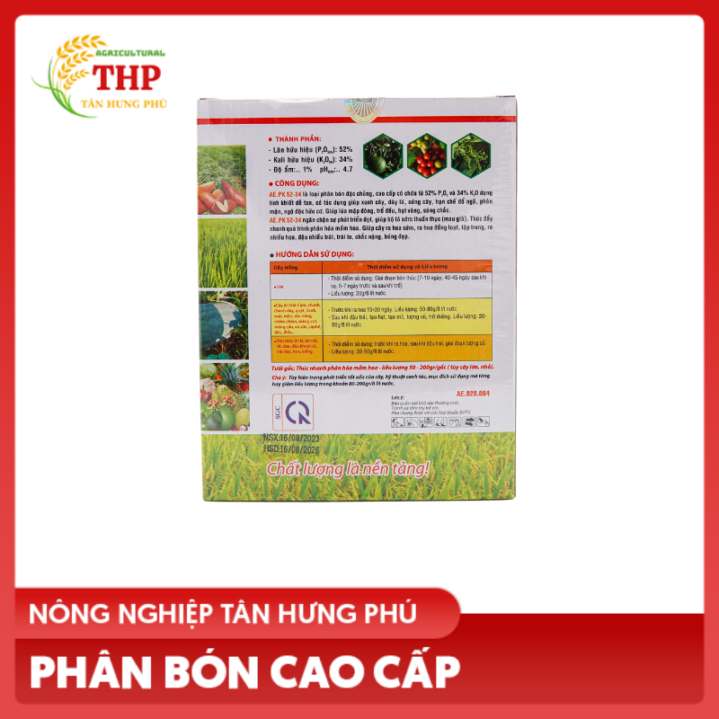 Phân Bón Lá MKP 52-34 1KG