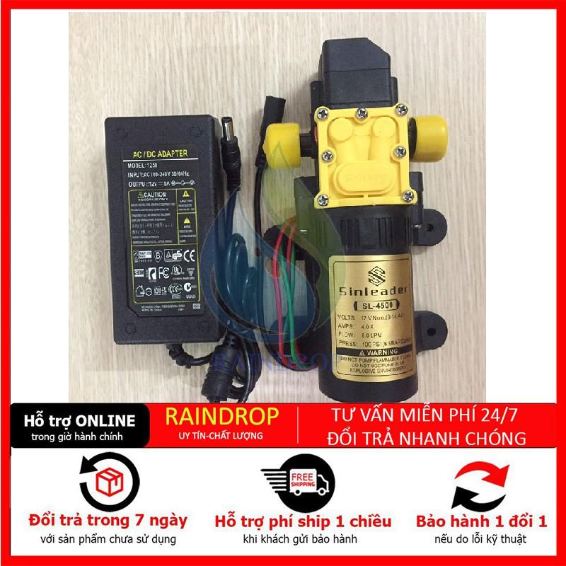 Trọn bộ phun sương tưới lan 4 hướng - kèm bộ hẹn giờ tự động