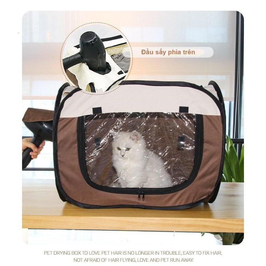 Lồng sấy chuyên dụng thú cưng PETCARE (51x35x41)cm