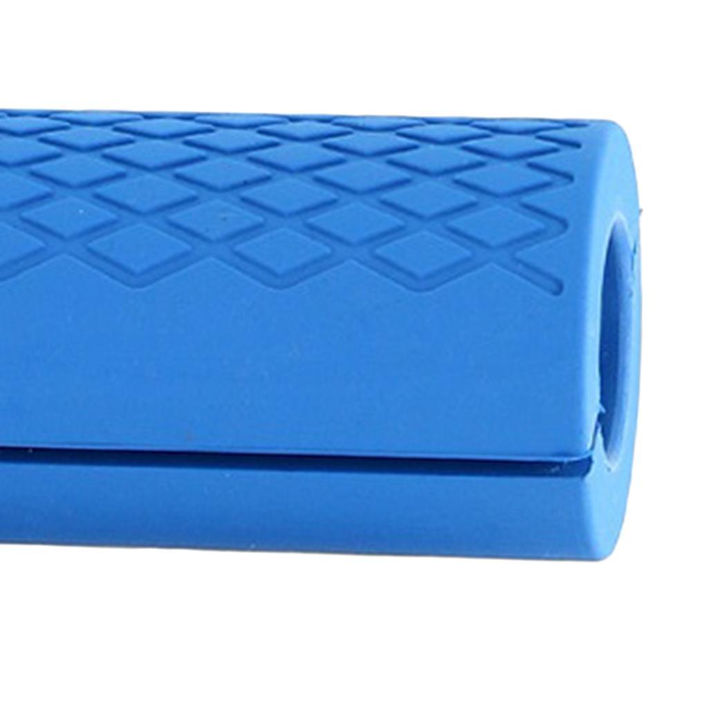 4 Pieces Dumbbell And Barbell Grips Silicone Grips