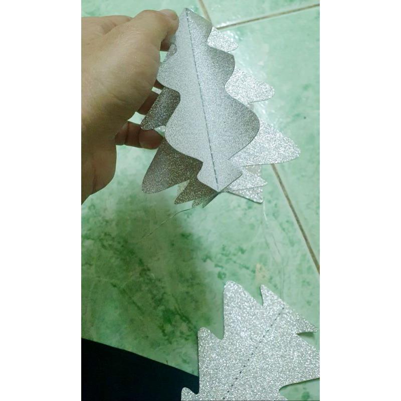 Dây trang trí cây thông 3d
