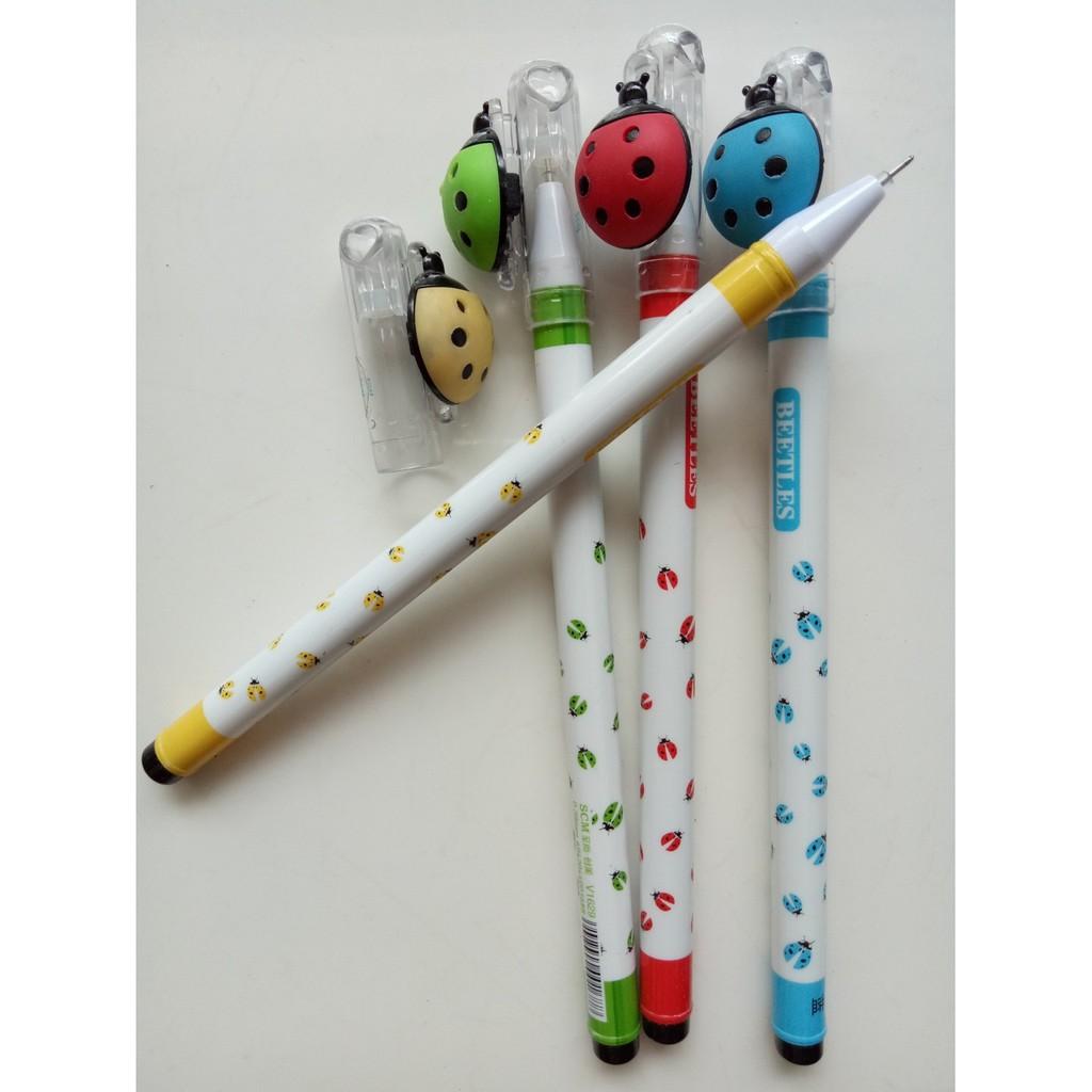 Combo 4 cây bút gel con bọ V1629