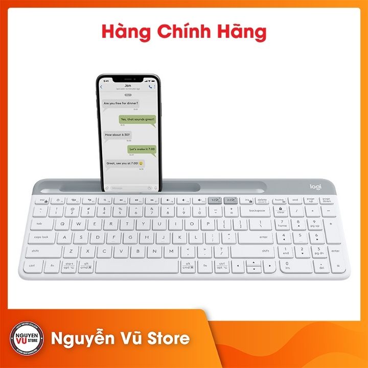 Bàn Phím Không Dây Bluetooth Logitech K580 - Hàng Chính Hãng