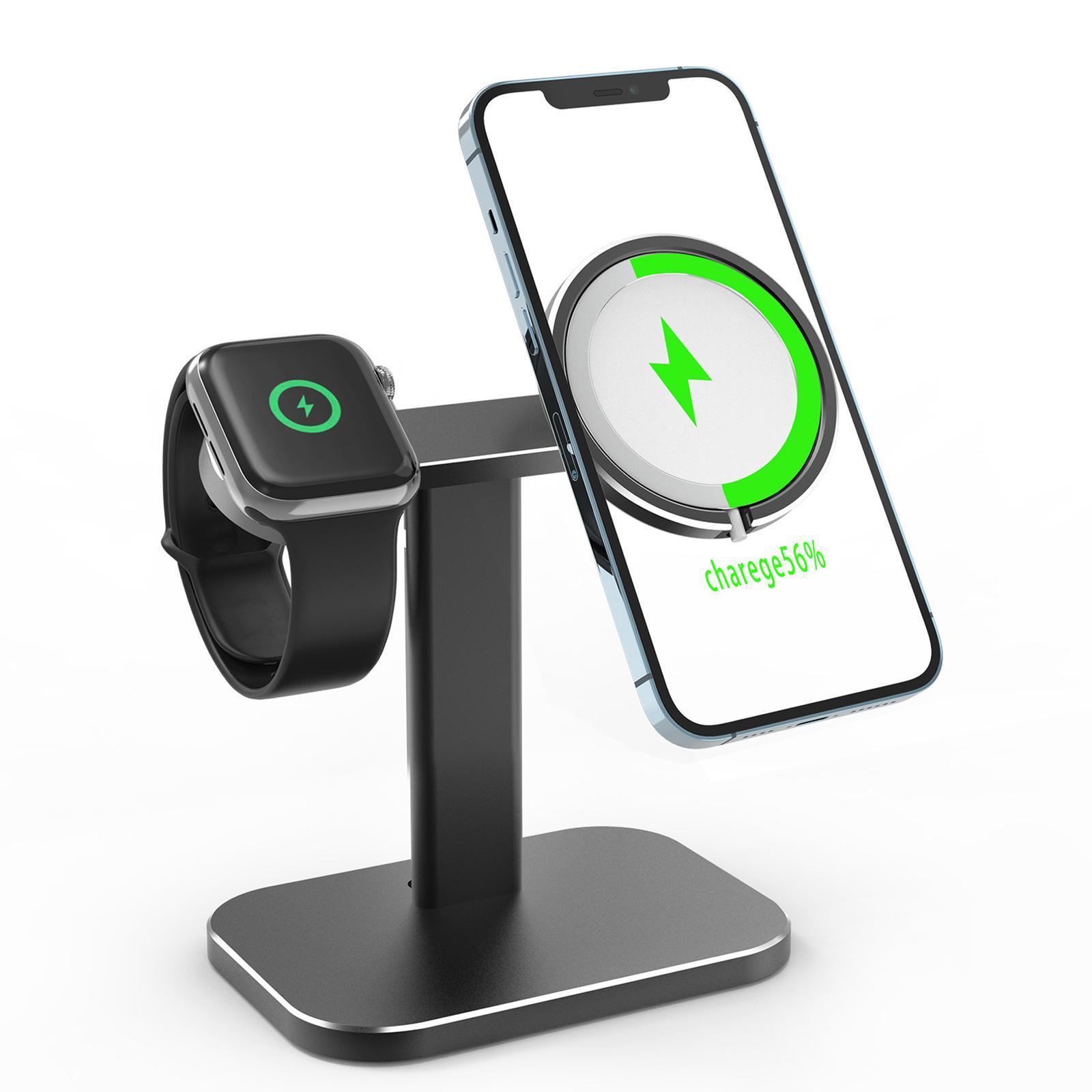 Charger Stand Adjustable Aluminum Alloy for MagSafe for Watch Series