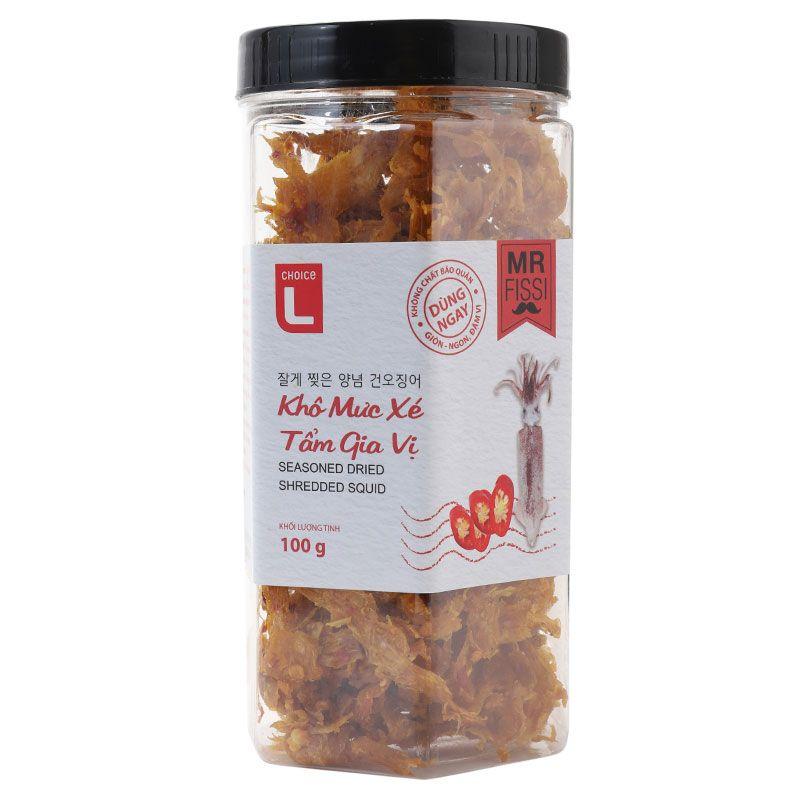 Khô Mực Xé Tẩm Gia Vị Choice L 100G-8938507179030