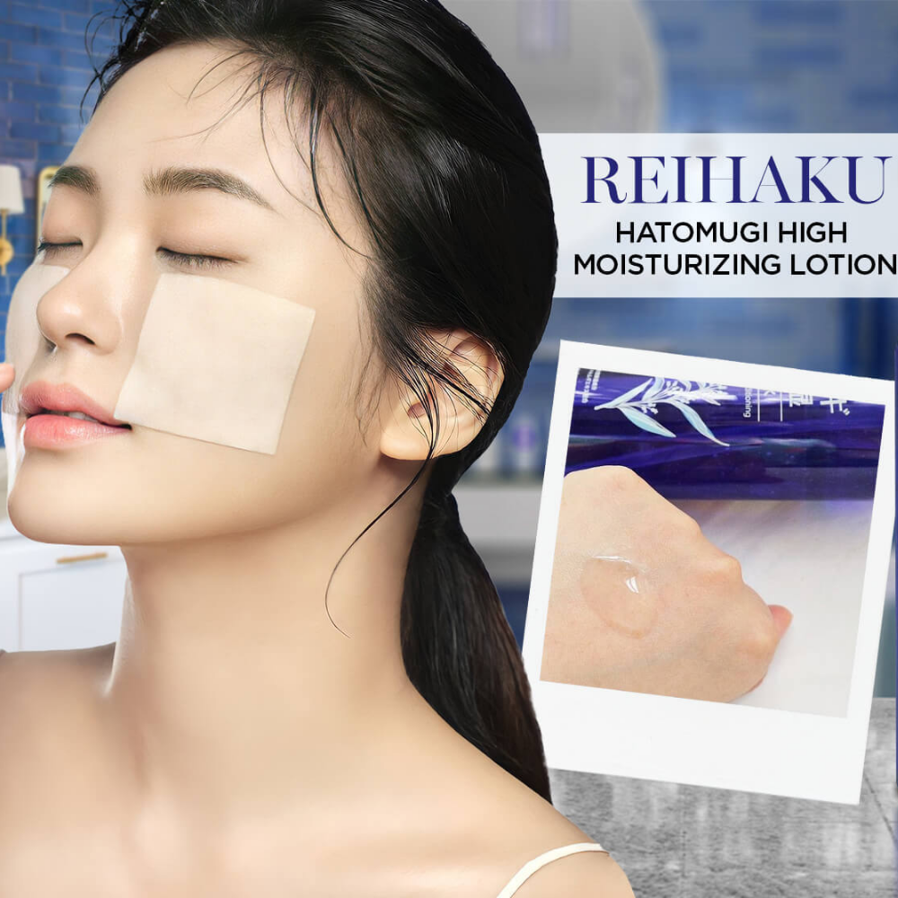 Nước hoa hồng Reihaku Hatomugi High Moisturizing Lotion 250ml giúp dưỡng ẩm và sáng da