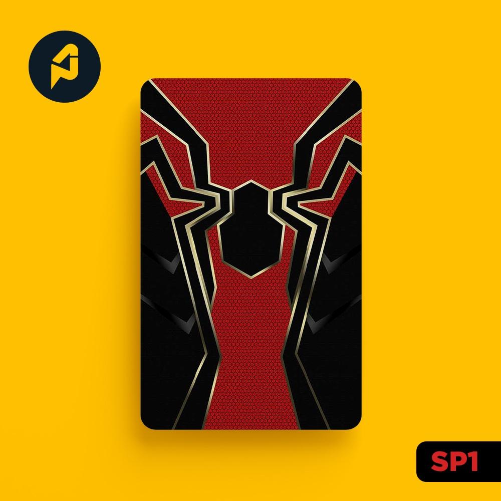 Skin Card Spiderman (Series 2) - Miếng Dán ATM, Thẻ Xe, Thẻ Từ, Thẻ Chung Cư - Chất Liệu Chống Xước - Chống Nước