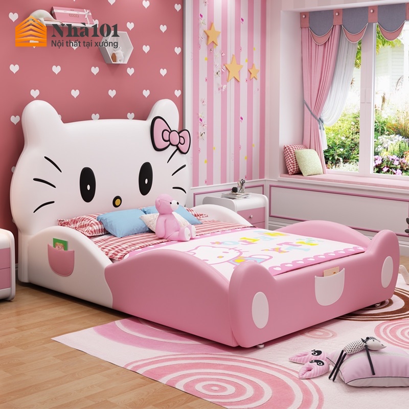 Giường trẻ em Hello Kitty Nhà 101