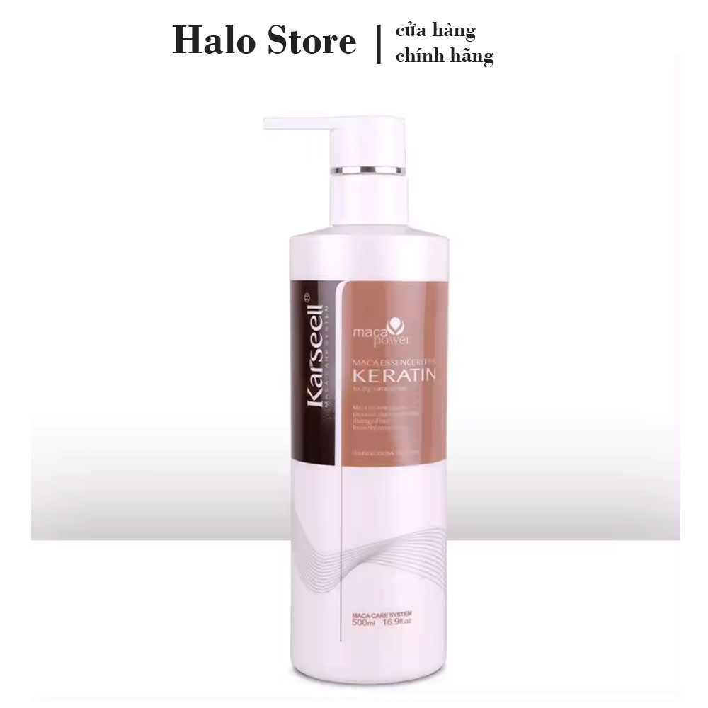 [+Tặng mũ trùm] Keratin Karseell phục hồi tóc thần tốc 500ml