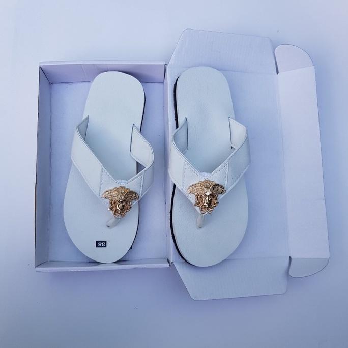 sandal đồng nai dép kẹp nam đế trắng quai trắng size từ 37 nam đến size 44 nam