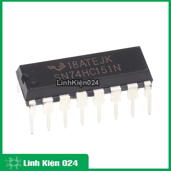 Chíp 74HC151 8 Input Multiplexer DIP16