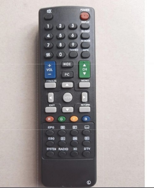 Remote điều khiển tivi dành cho Sharp RM-L1046