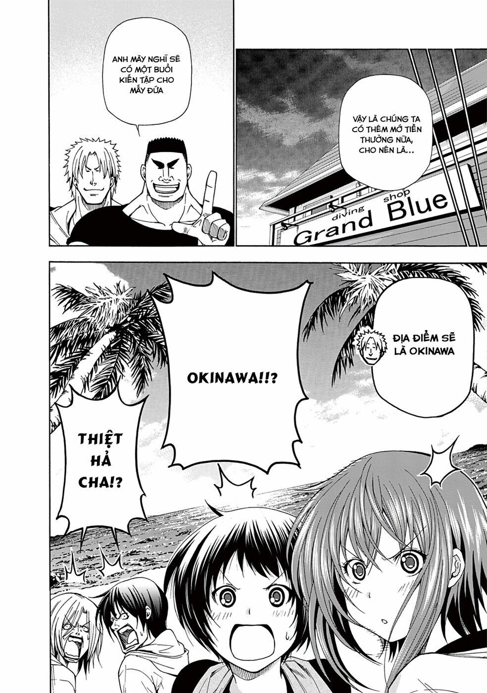 cô gái thích lặn - grand blue chapter 12 50