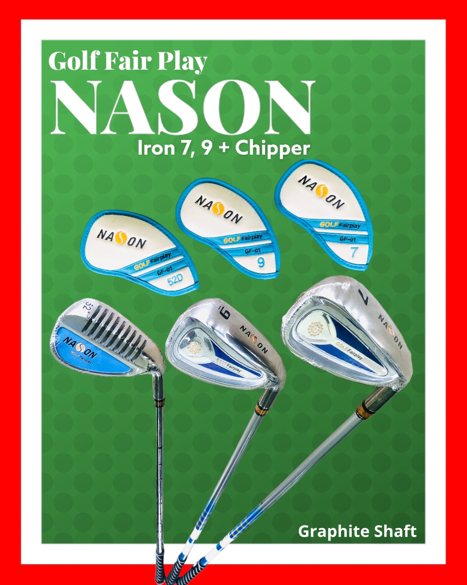 BỘ GẬY GOLF NỮ (6 Gậy) FAIRPLAY GF-01 | NASON