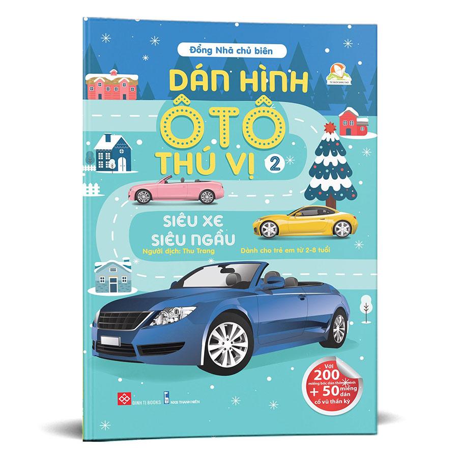 Dán Hình Ô Tô Thú Vị 2 - Siêu Xe Siêu Ngầu